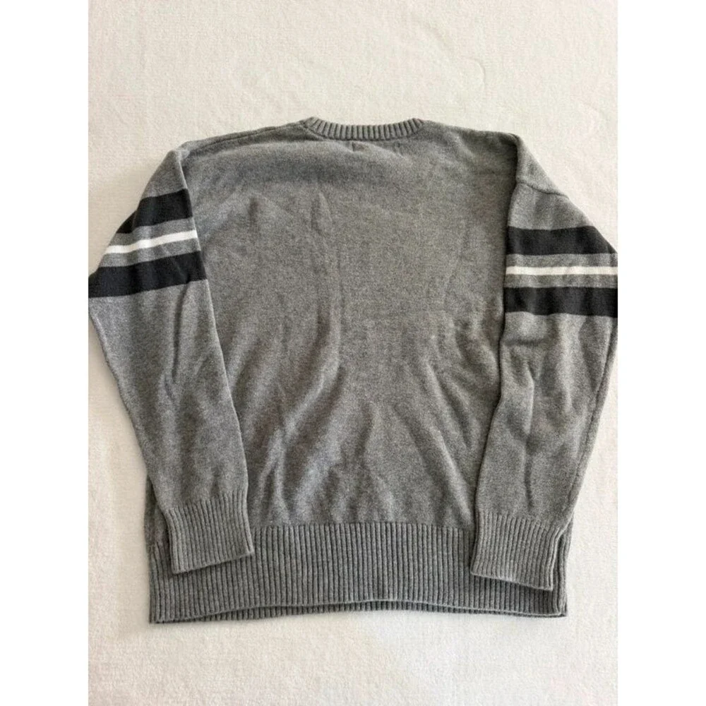 Gap Kids Star Wars Millennium Falcon Gray Intarsia Knit Pullover Sweater Size L